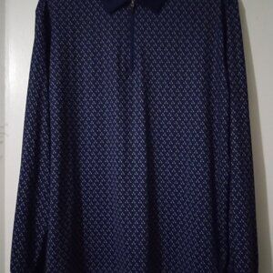 Club Special men's golf long sleeve shirt with collar size L multicolor